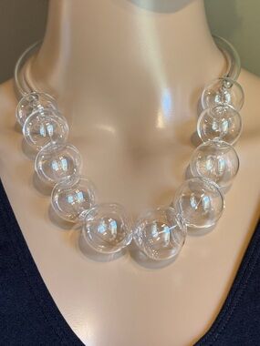Marina & Susanna Sent Murano "Soap" Glass Bubble Necklace